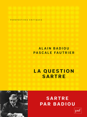 cover image of La question Sartre